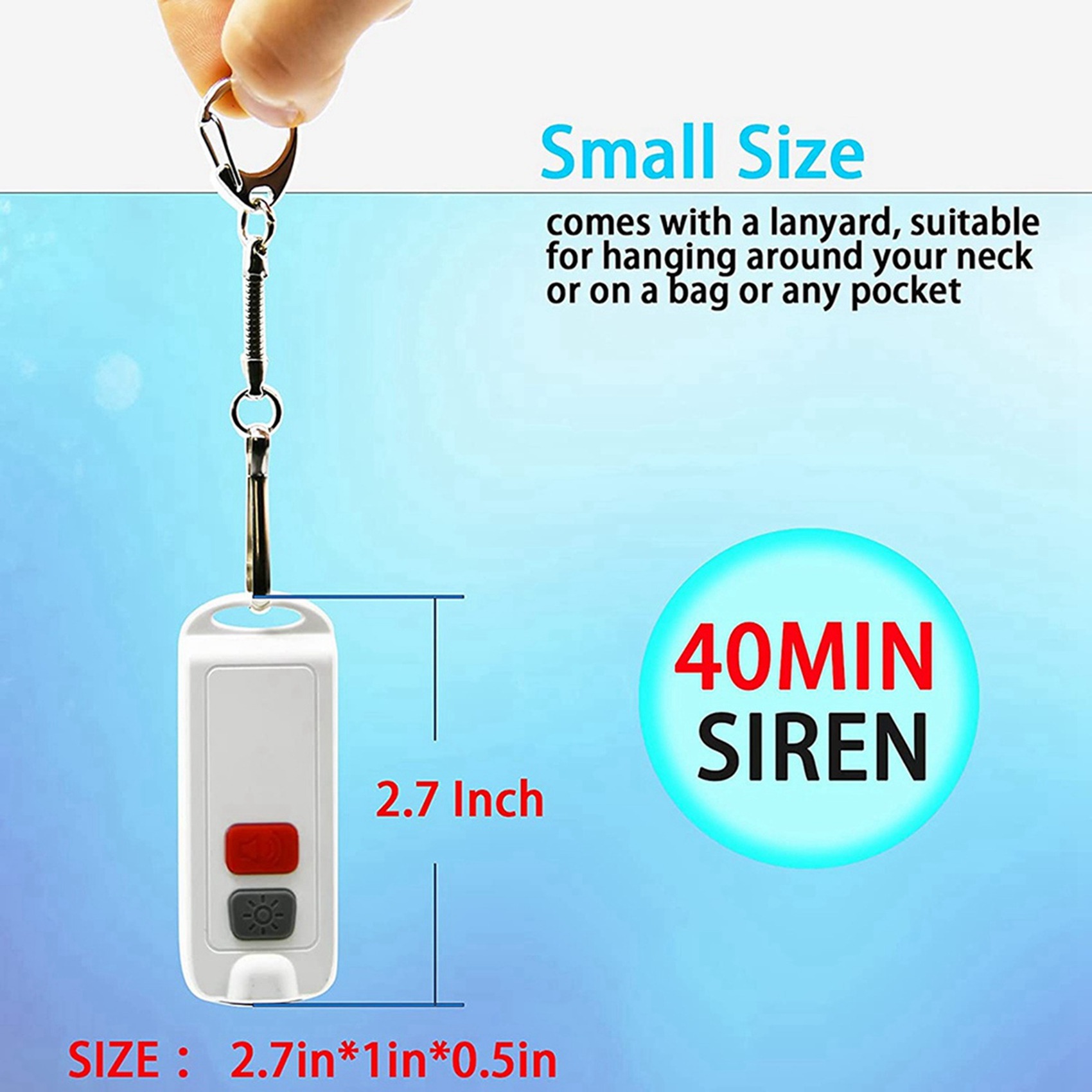FULL-2X Allarme Personale, All - Personal Alarm Keychain recensione e prezzo