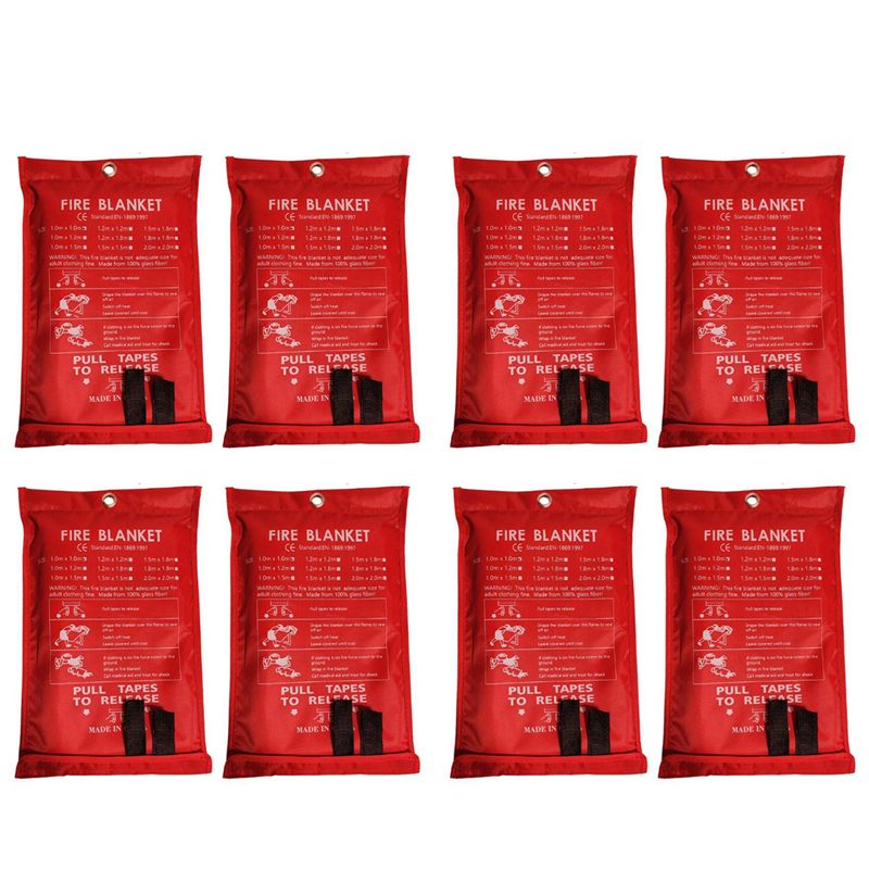 B48B-8PCS Coperta antincendio  - Fire Blanket Kitchen recensione e prezzo