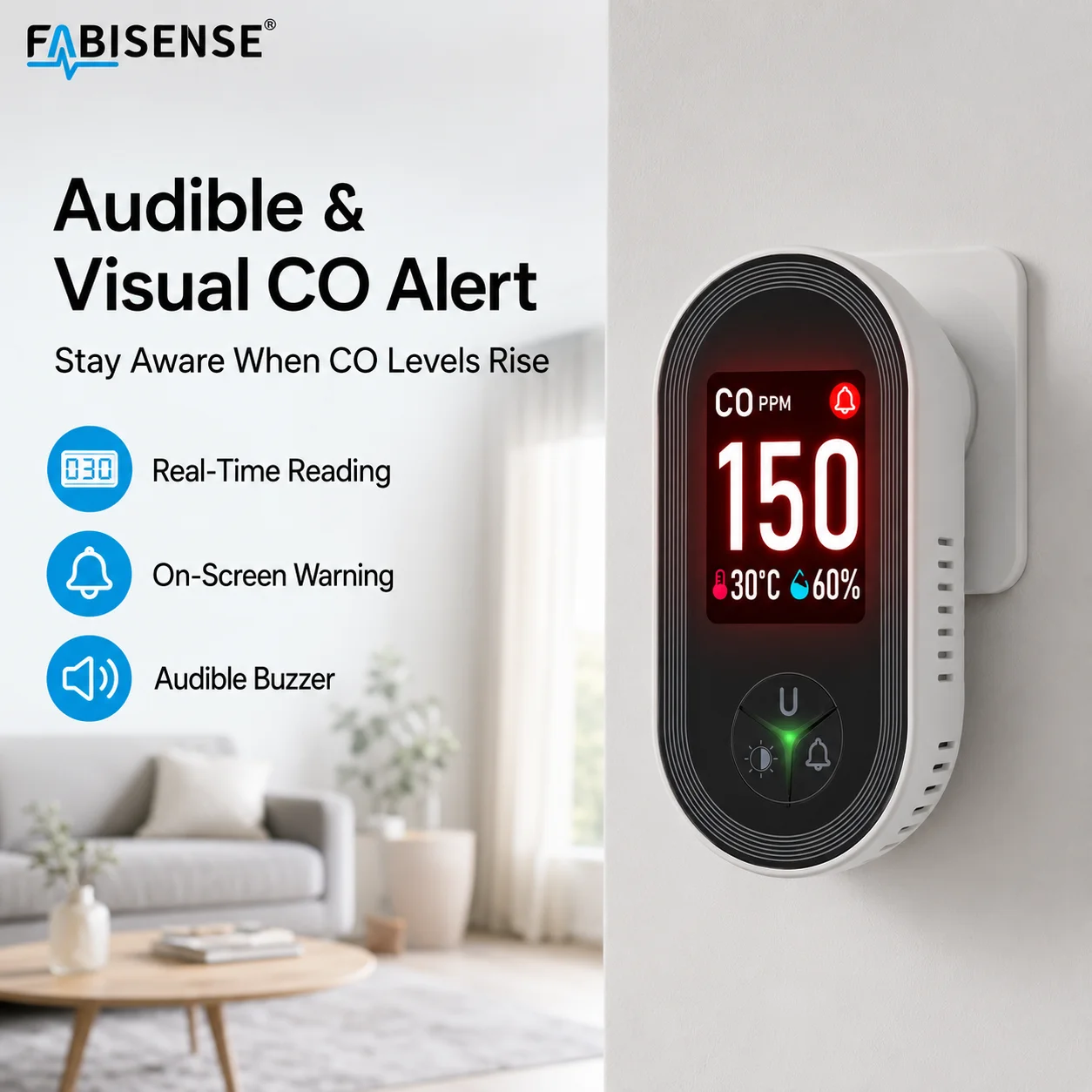 FABISENSE 24D Rilevatore di Mo - Co Detector Plug recensione e prezzo