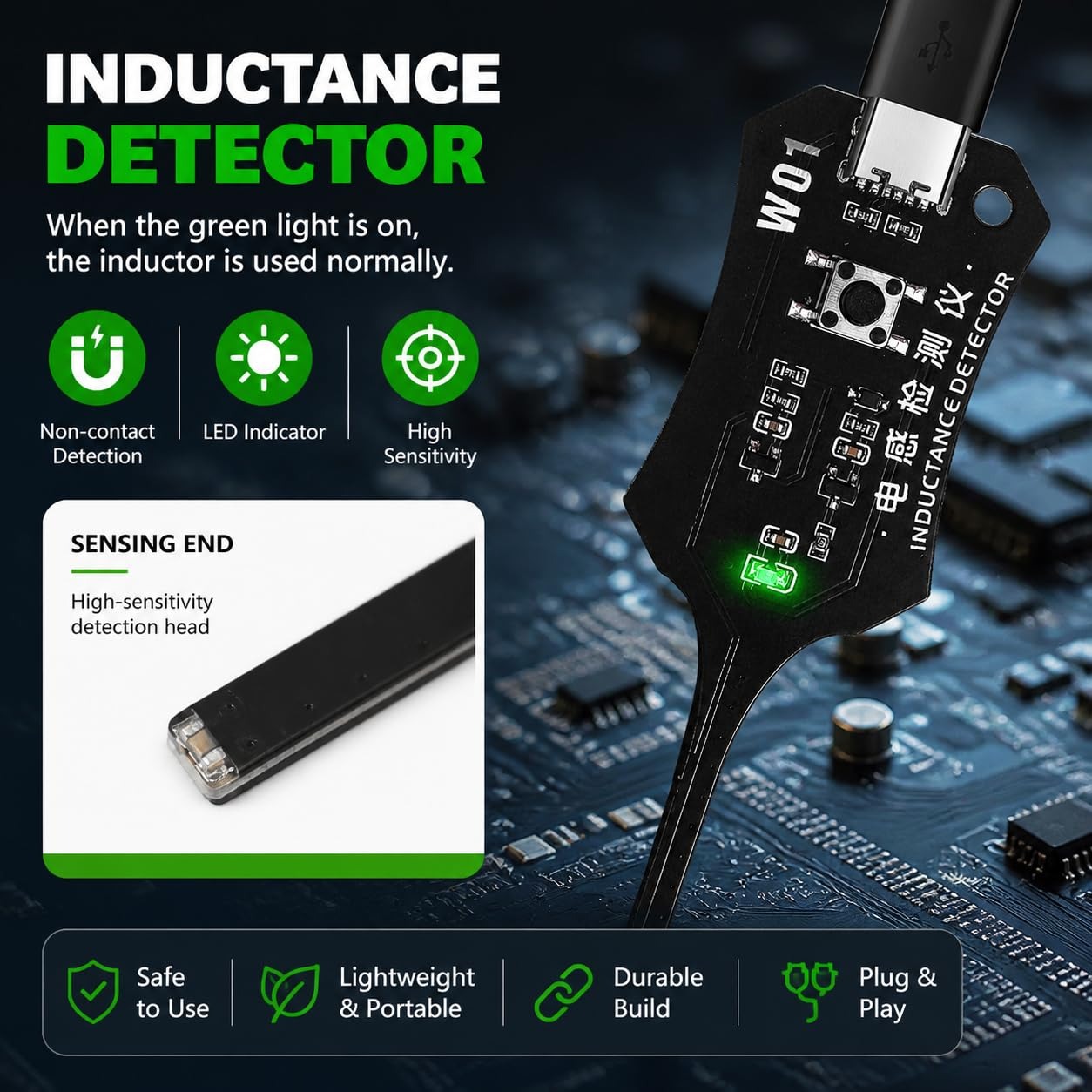 Tester di Induttanza Tipo C W0 - Co Detector Plug recensione e prezzo