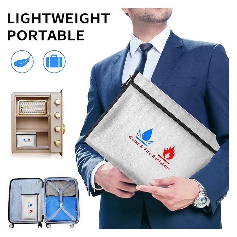 N35R-Borsa Portadocumenti Igni - Fire Safe Document recensione e prezzo