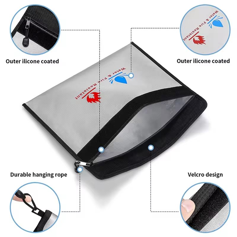 N35R-Borsa Portadocumenti Igni - Fire Safe Document recensione e prezzo