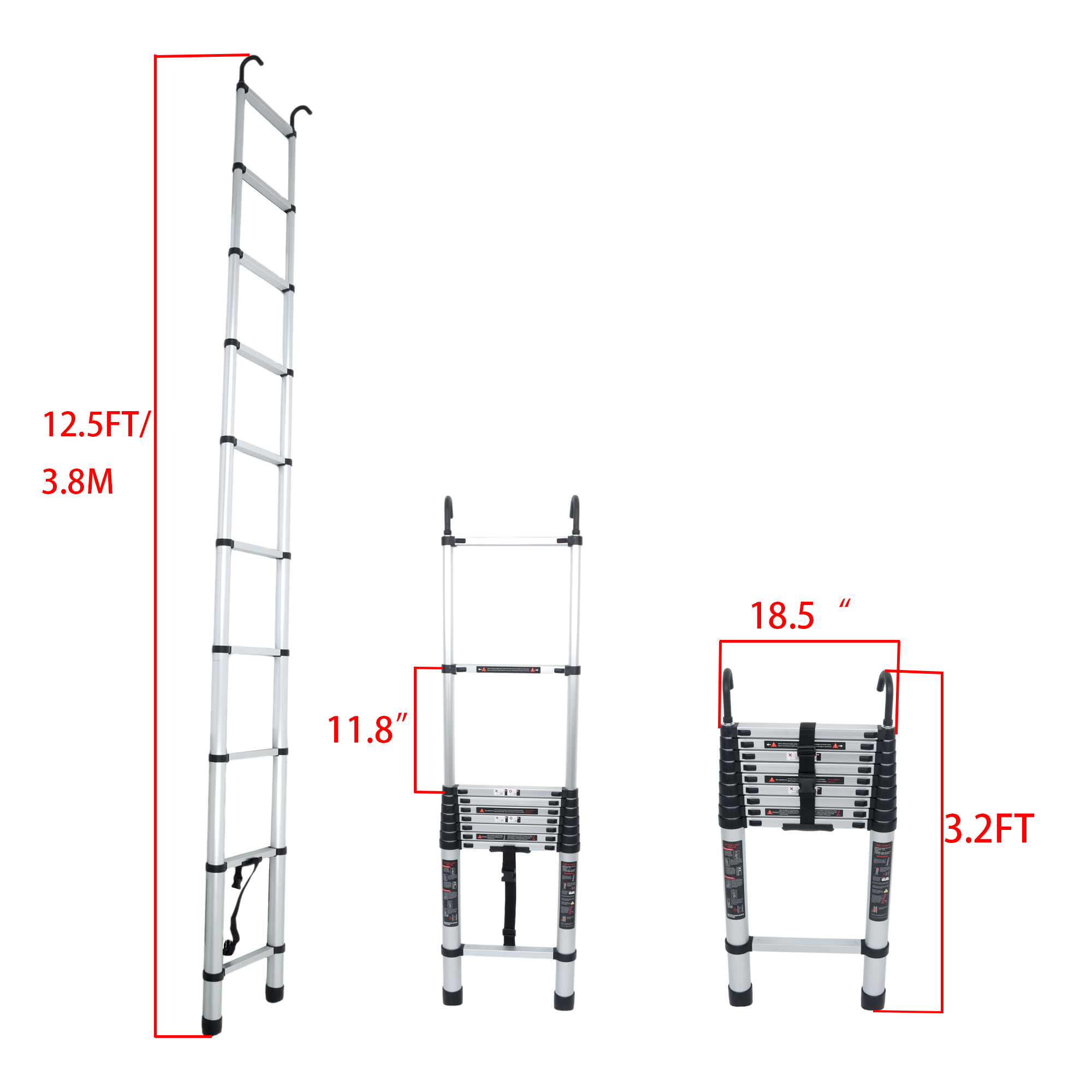Scala Telescopica in Alluminio - Fire Escape Ladder recensione e prezzo